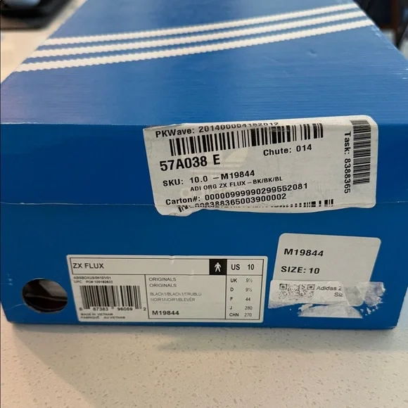 adidas Torsion Men’s Black Multicolor Graphic Sneakers - Picture 6 of 6